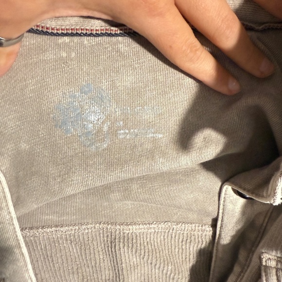 Pilcro Tan/ Purple Shacket Size XS - Picture 7 of 7